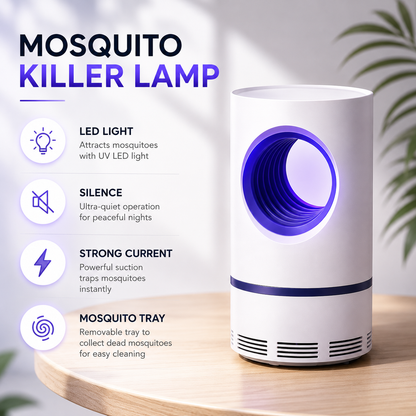 USB Mosquito Killer Lamp with UV Light Trap