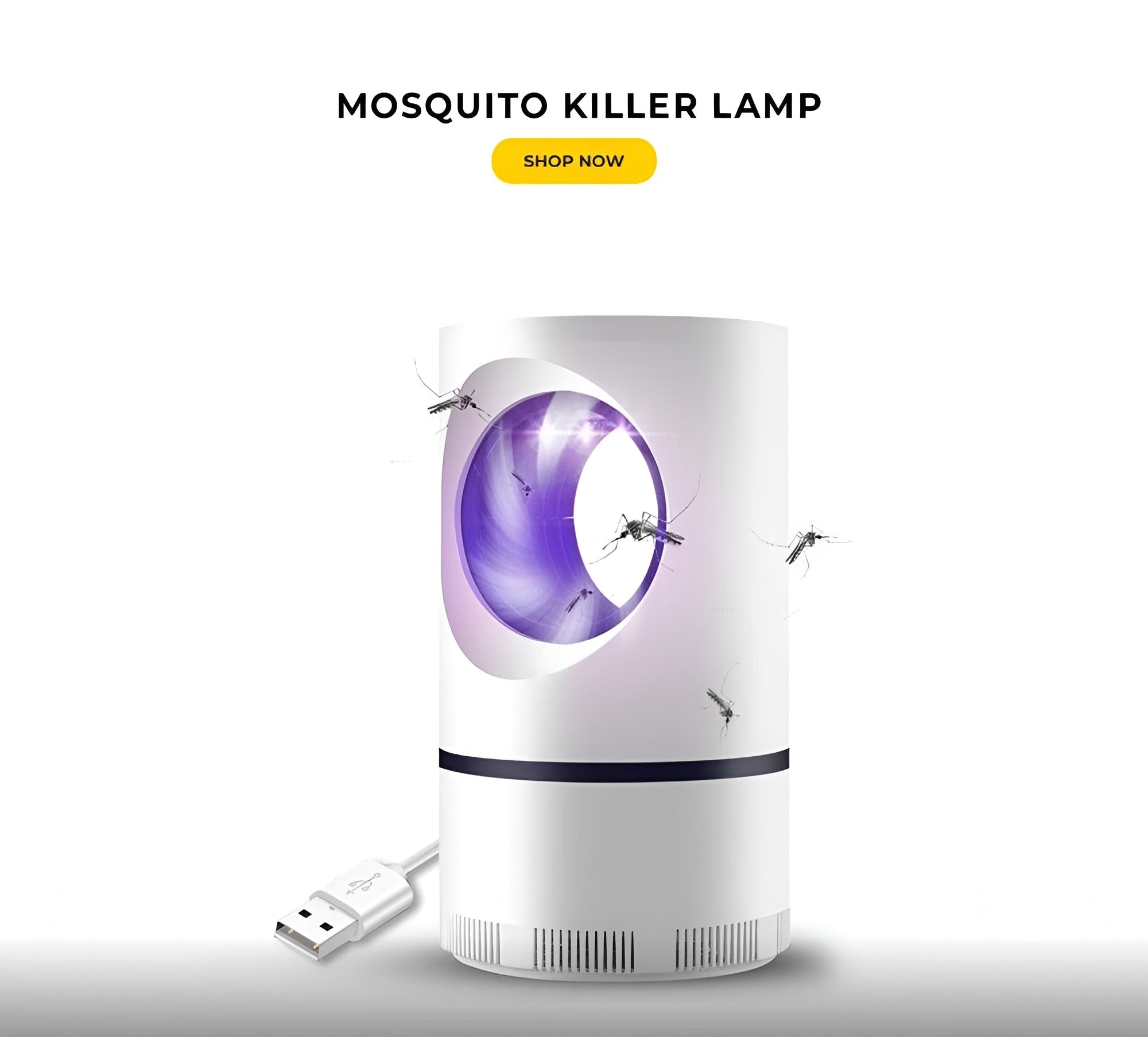USB Mosquito Killer Lamp with UV Light Trap